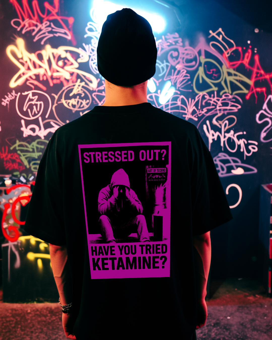 STRESSED OUT? - OVERSIZED SHIRT