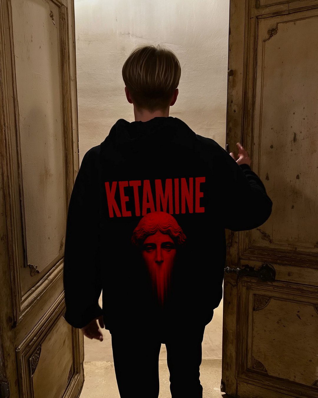 KETAMINE FACE - OVERSIZED HOODIE