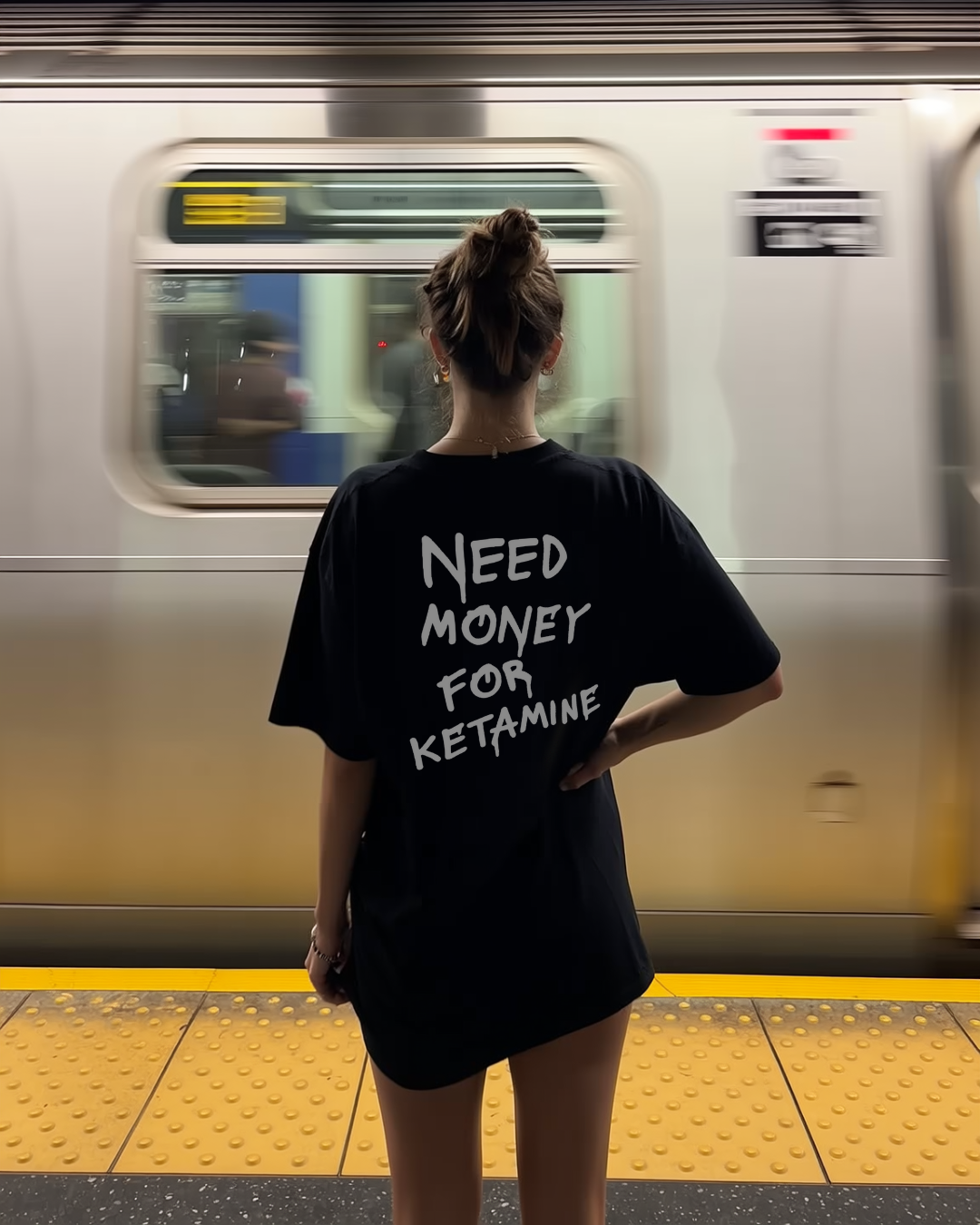 NEED MONEY - OVERSIZED SHIRT