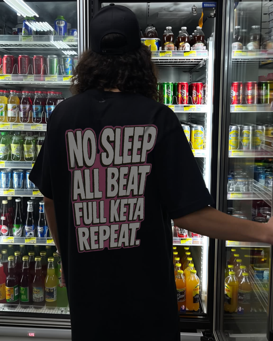 NO SLEEP - OVERSIZED SHIRT