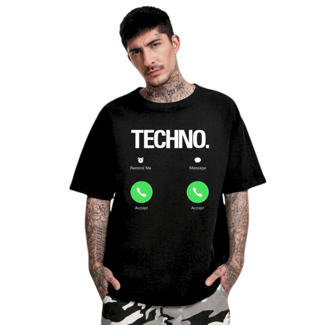 Techno Call Oversized Shirt