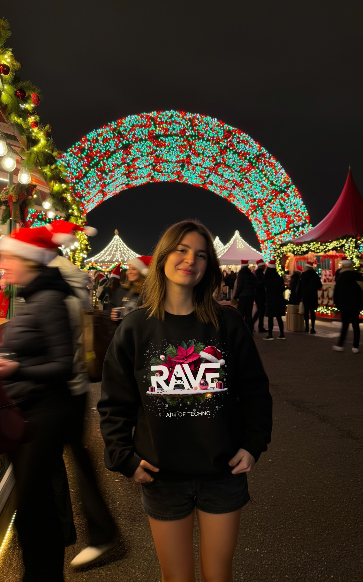RAVE - CHRISTMAS SWEATER UNISEX