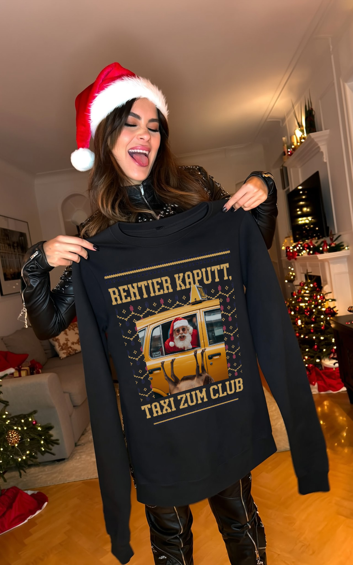 Taxi - CHRISTMAS SWEATER UNISEX