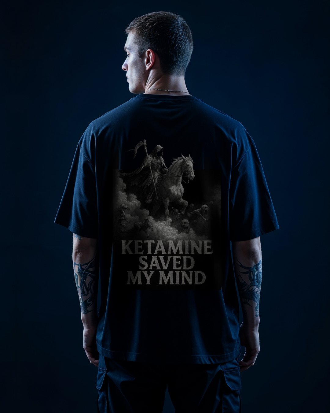 KETAMINE SAVED MY MIND - OVERSIZED SHIRT