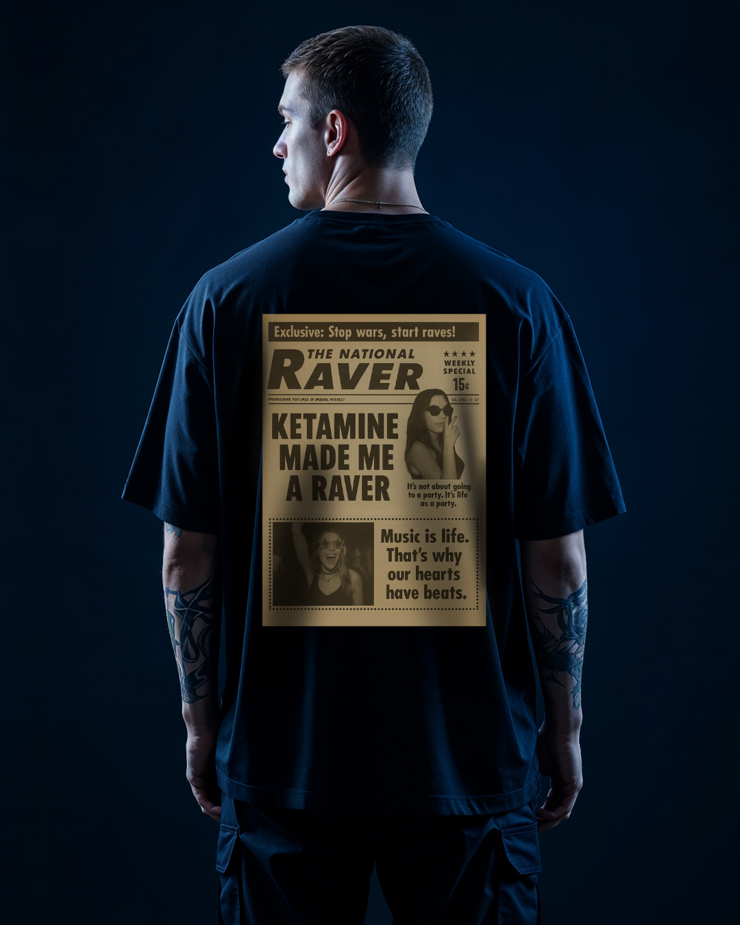 THE NATIONAL RAVER - OVERSIZED SHIRT