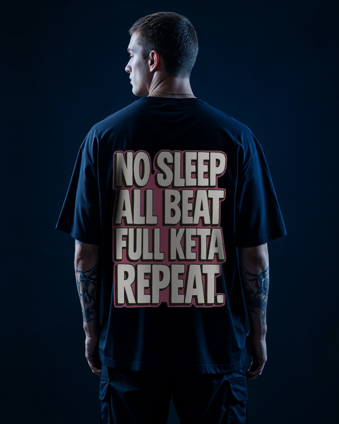 NO SLEEP - OVERSIZED SHIRT