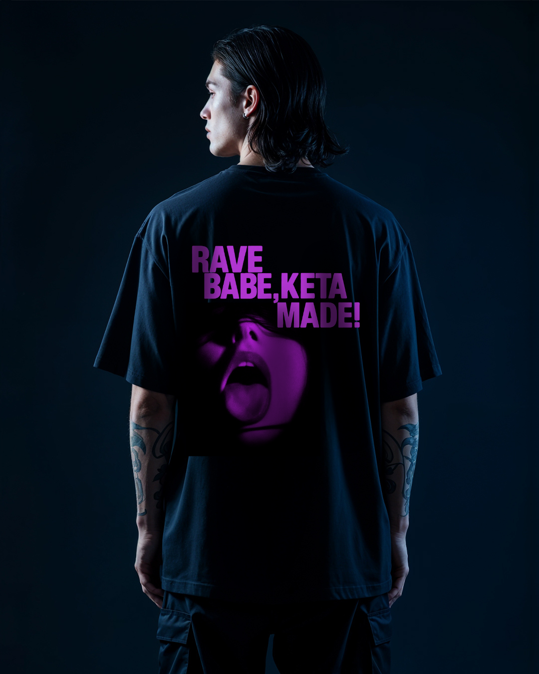 RAVE BABE - OVERSIZED SHIRT