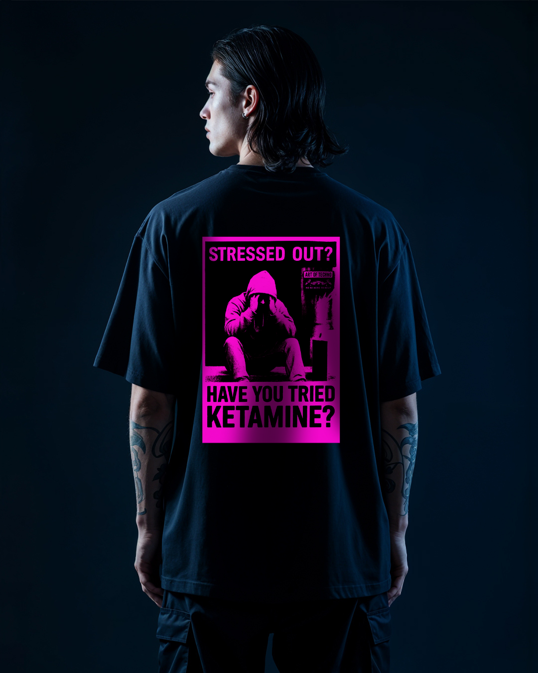 STRESSED OUT? - OVERSIZED SHIRT