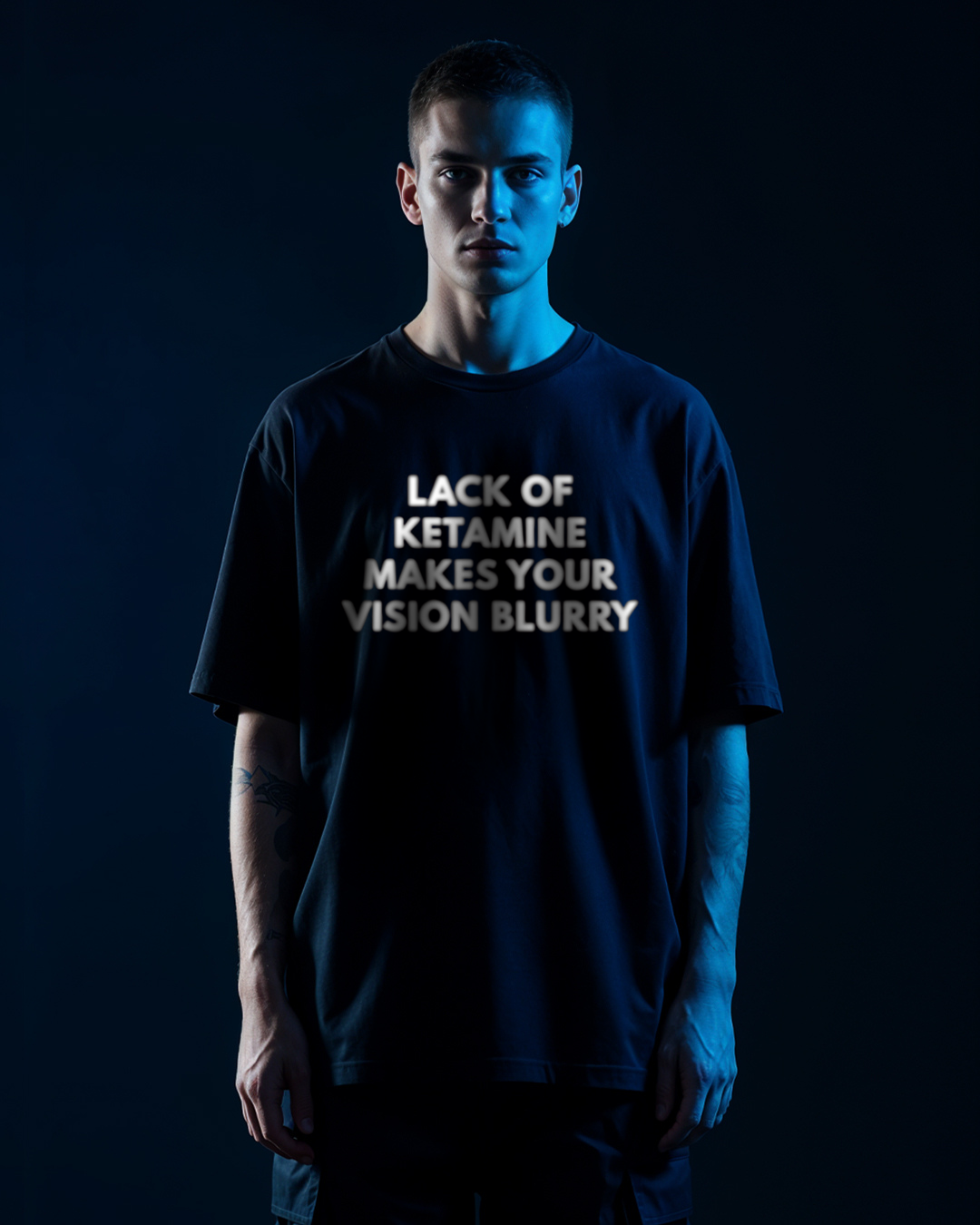 LACK OF KETAMINE - OVERSIZED SHIRT