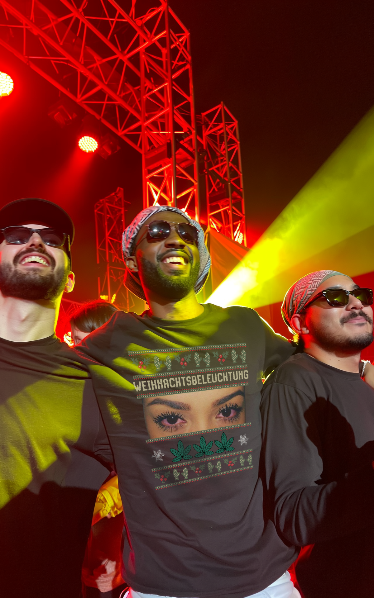 Weihnachtsbeleuchtung - CHRISTMAS SWEATER UNISEX