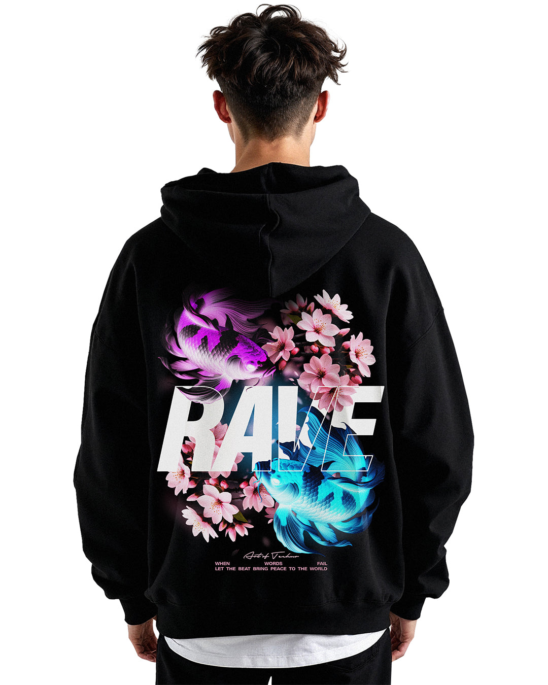 Koi Carp Oversized Hoodie - RIP Collection