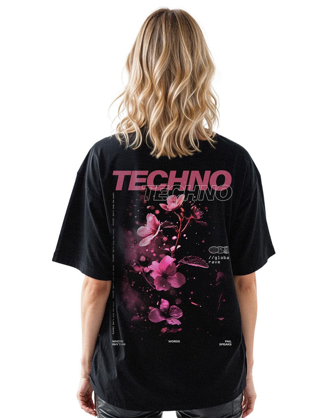 techno Oversized Shirt - RIP COLLECTION