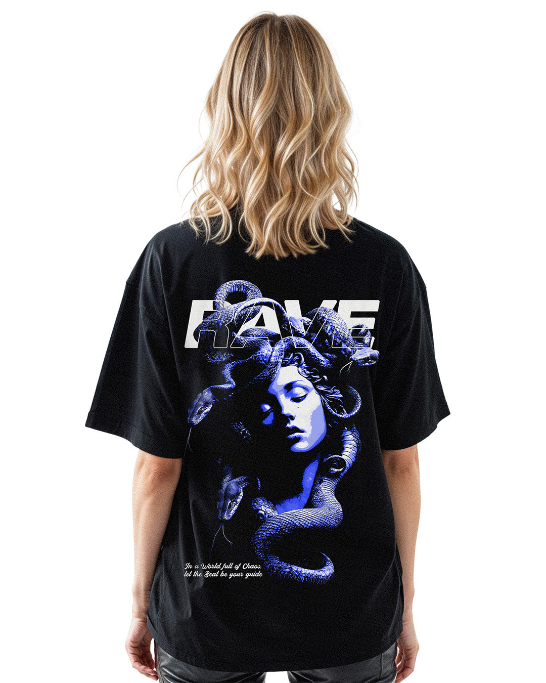 MEDUSA BLUE OVERSIZED SHIRT - RIP COLLECTION