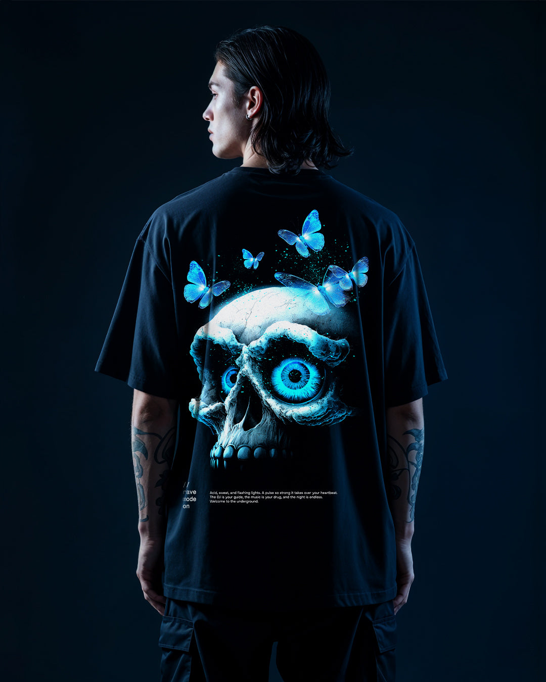 Big Skull oversized shirt - spring collection