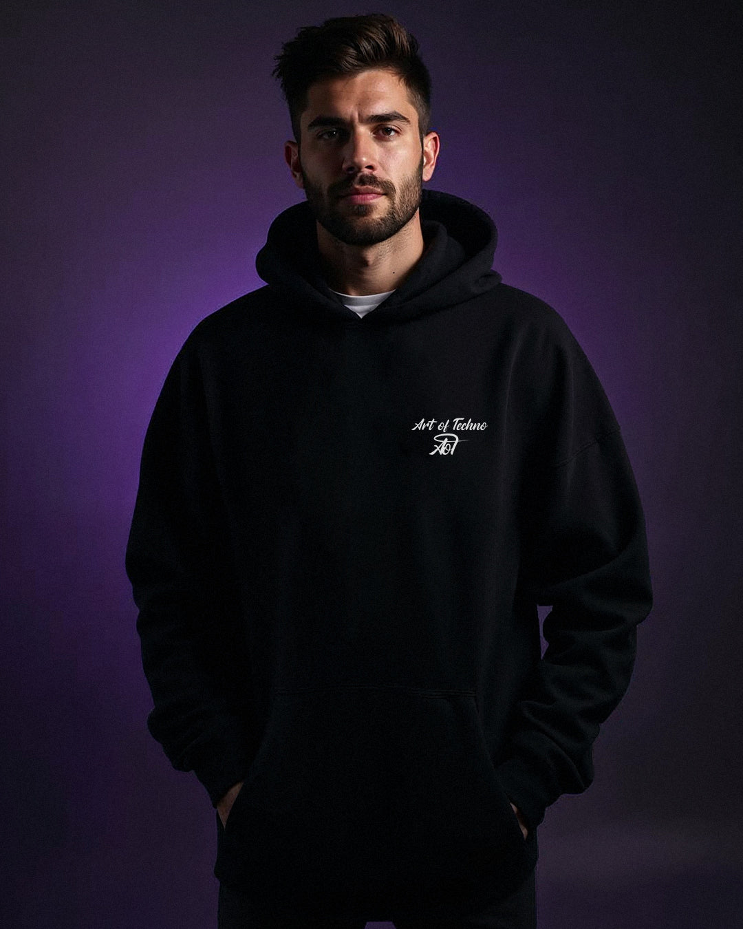 techno Oversized Hoodie - RIP COLLECTION