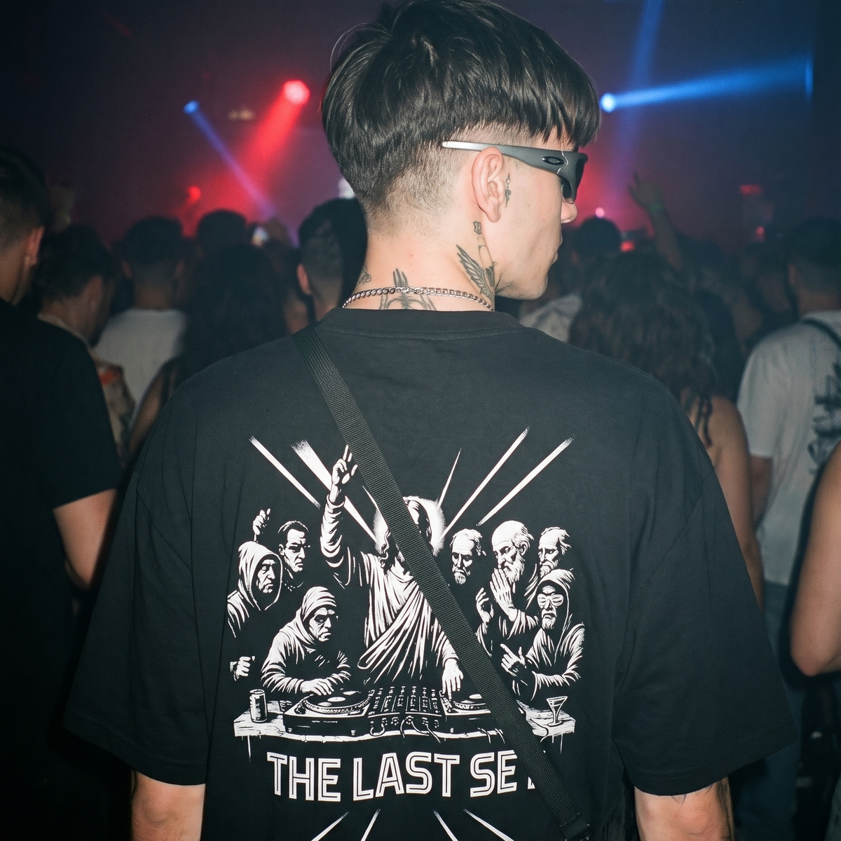 THE LAST SET Oversized Shirt | Art of Techno