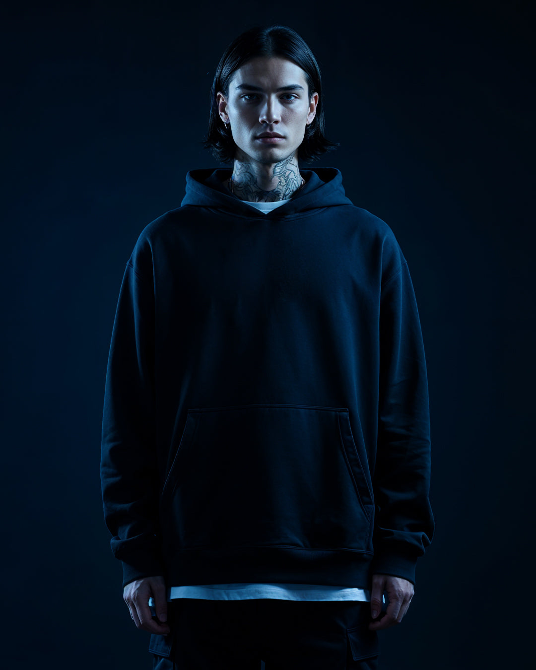 Techno Butterfly Oversized Hoodie - Spring Collection