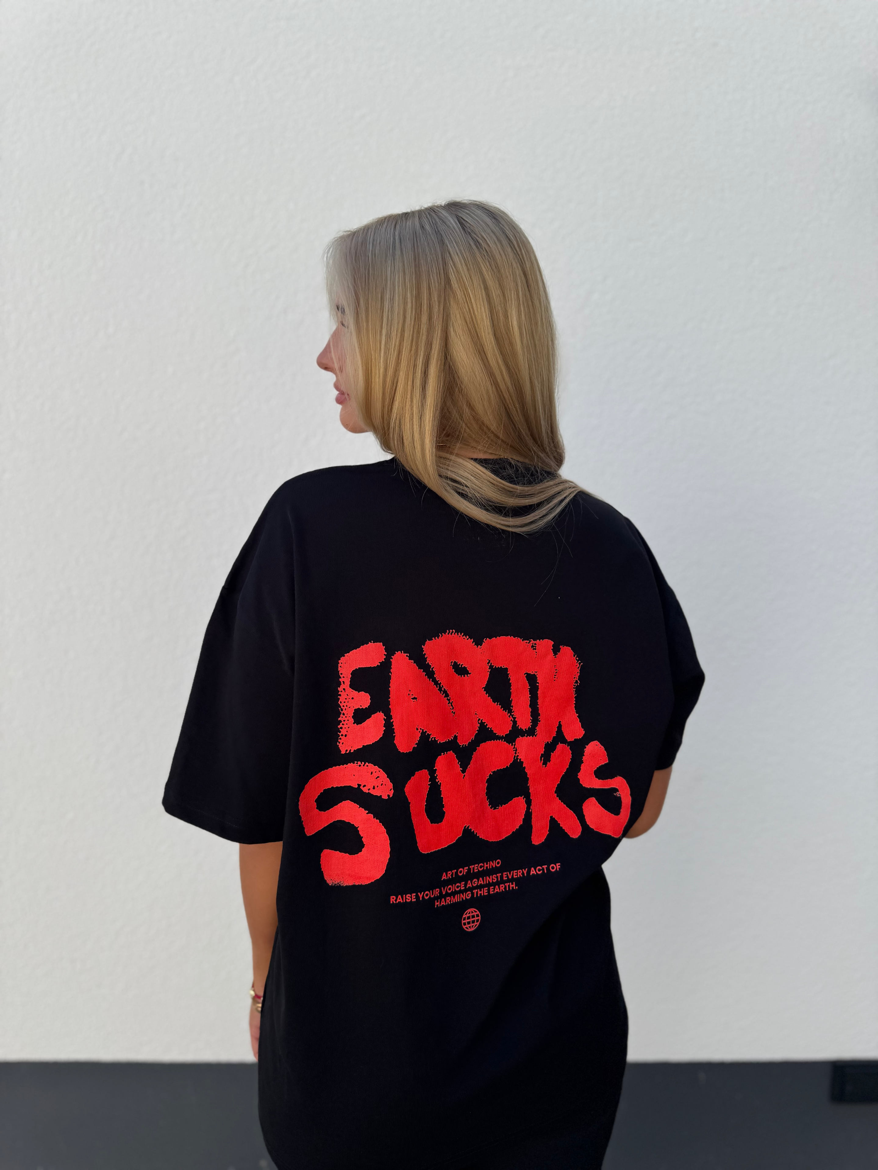 Earth Sucks Oversized T-Shirt Unisex