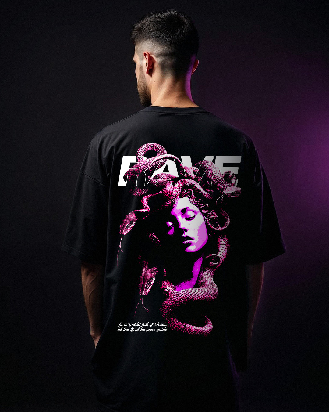 RAVE MEDUSA Oversized Shirt -RIP COLLECTION