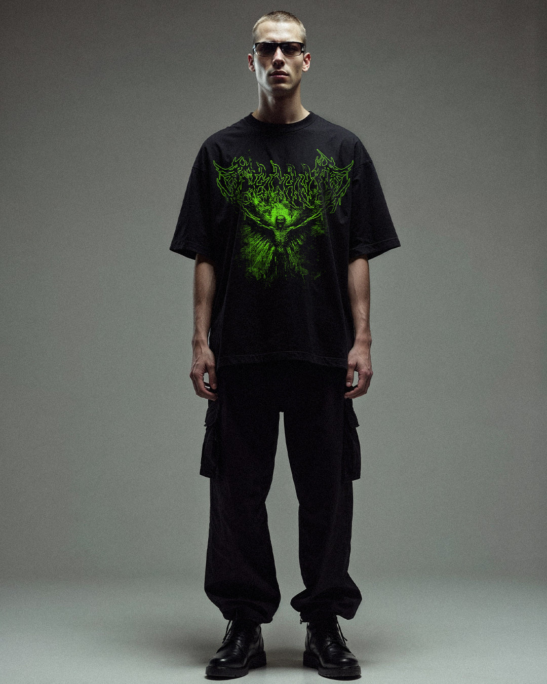 Art of Techno Oversized Shirt - Shadow Collection