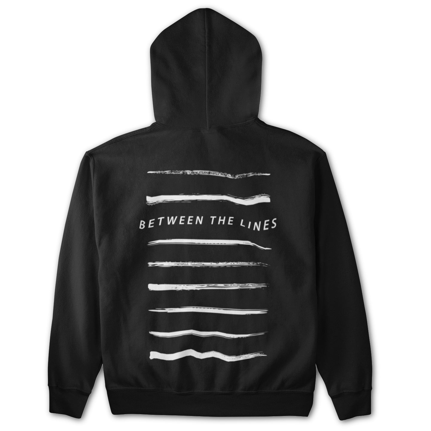 Between The Lines Backpatch Hoodie