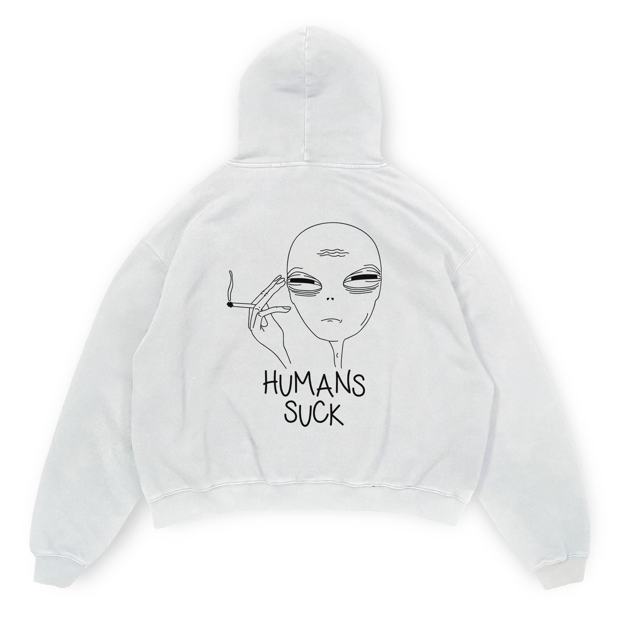 Humans Suck Oversized Hoodie