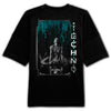 Techno Rain Oversized Backpatch T-Shirt