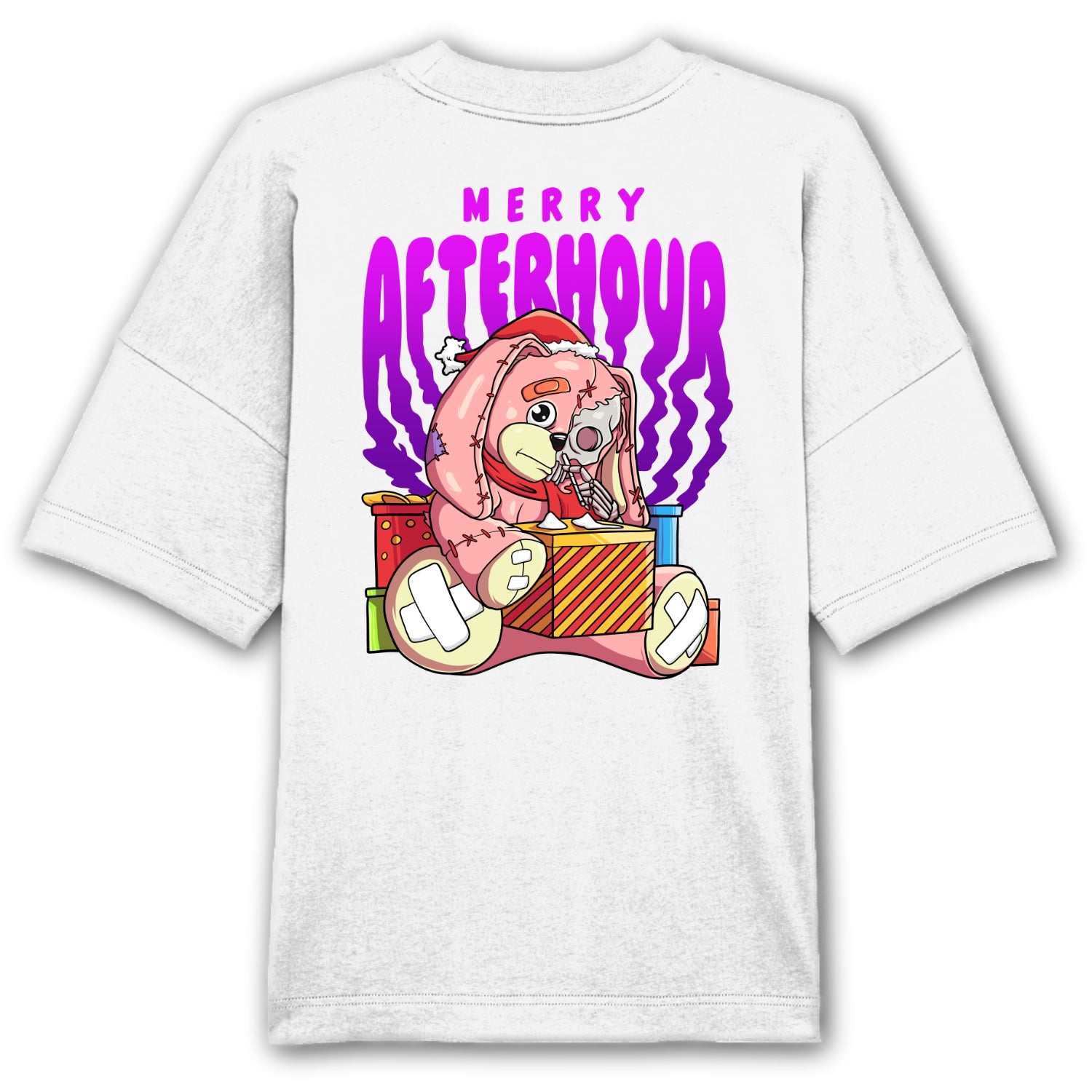 Merry Afterhour Oversized Backpatch T-Shirt Unisex