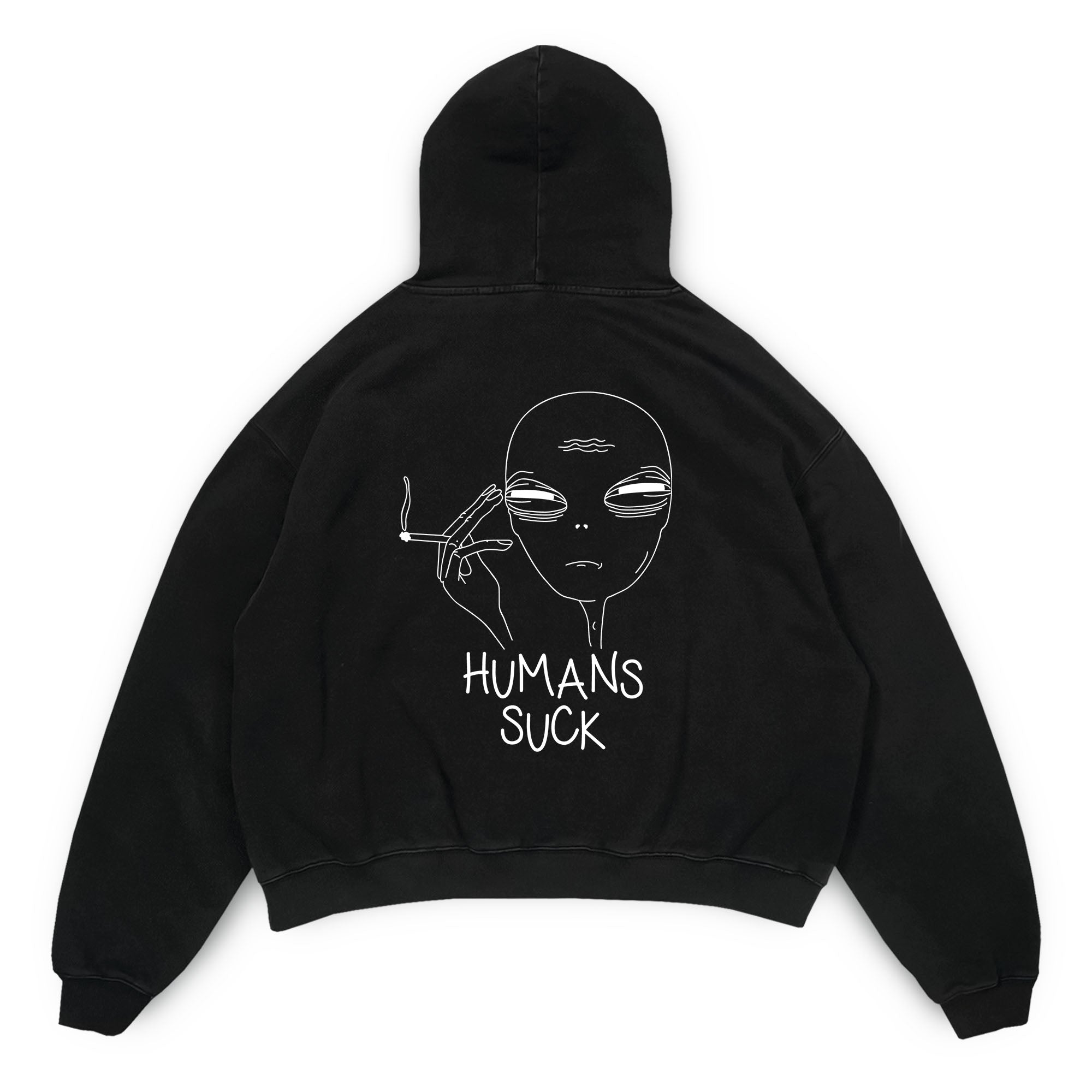 Humans Suck Oversized Hoodie