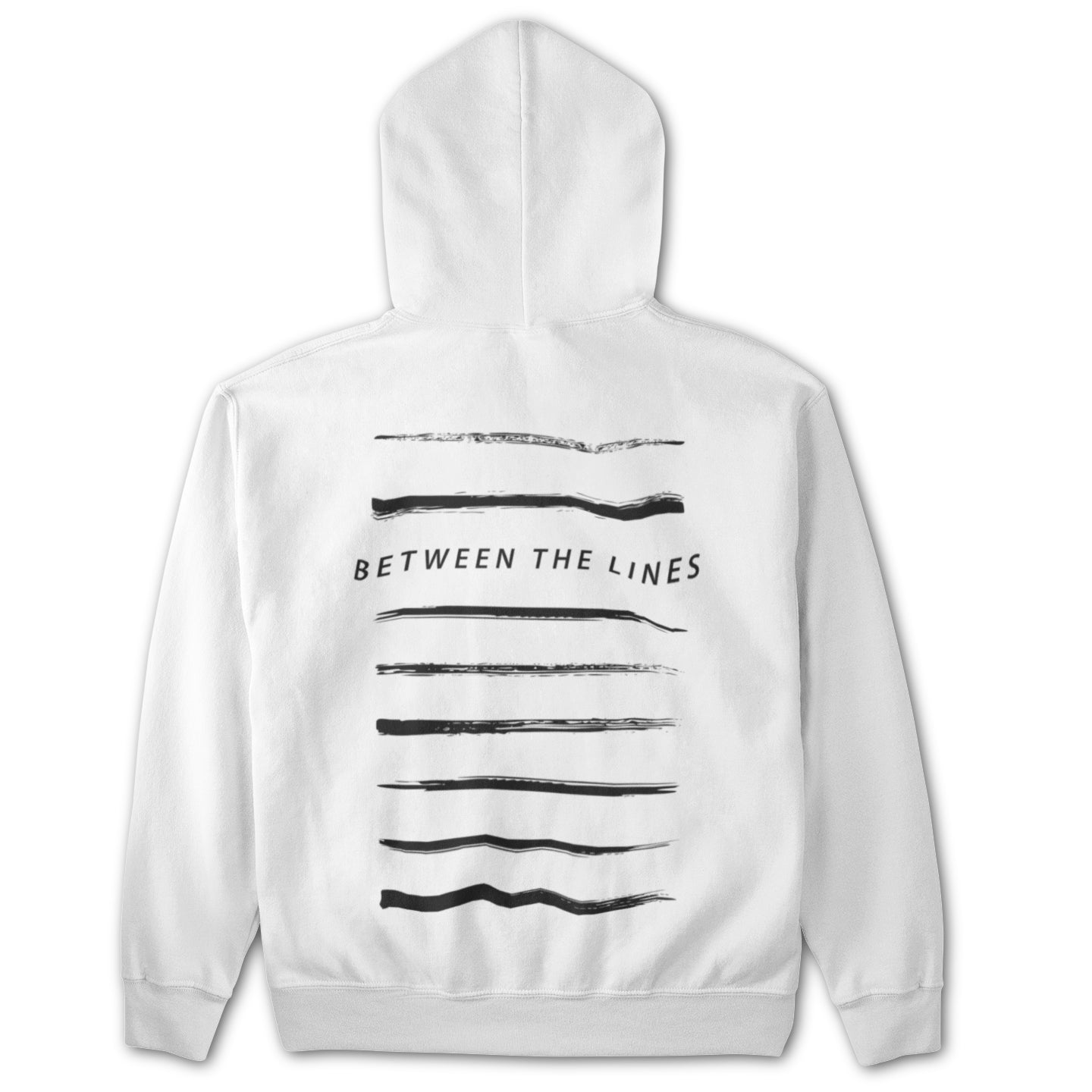 Between The Lines Backpatch Hoodie