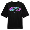 Camiseta oversize unisex Techno Addicted