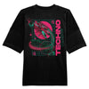 T-shirt Techno Dragon Oversized Backpatch unisexe
