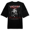 Victim Oversized Back Patch T-Shirt