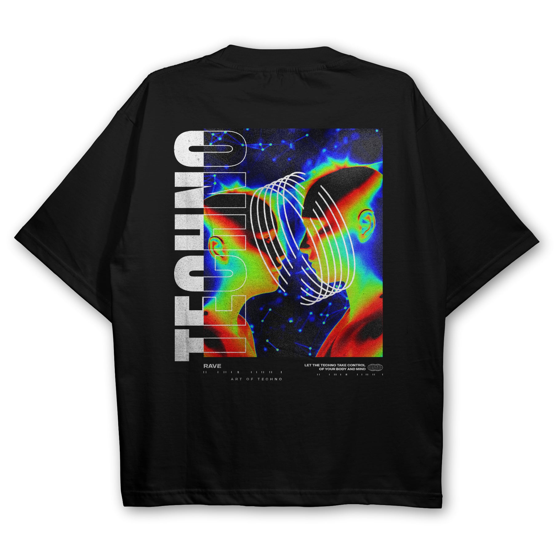 Techno Control Oversized T-Shirt