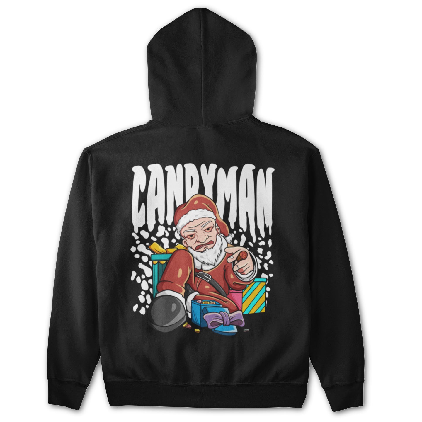 Candyman Christmas Backpatch Hoodie