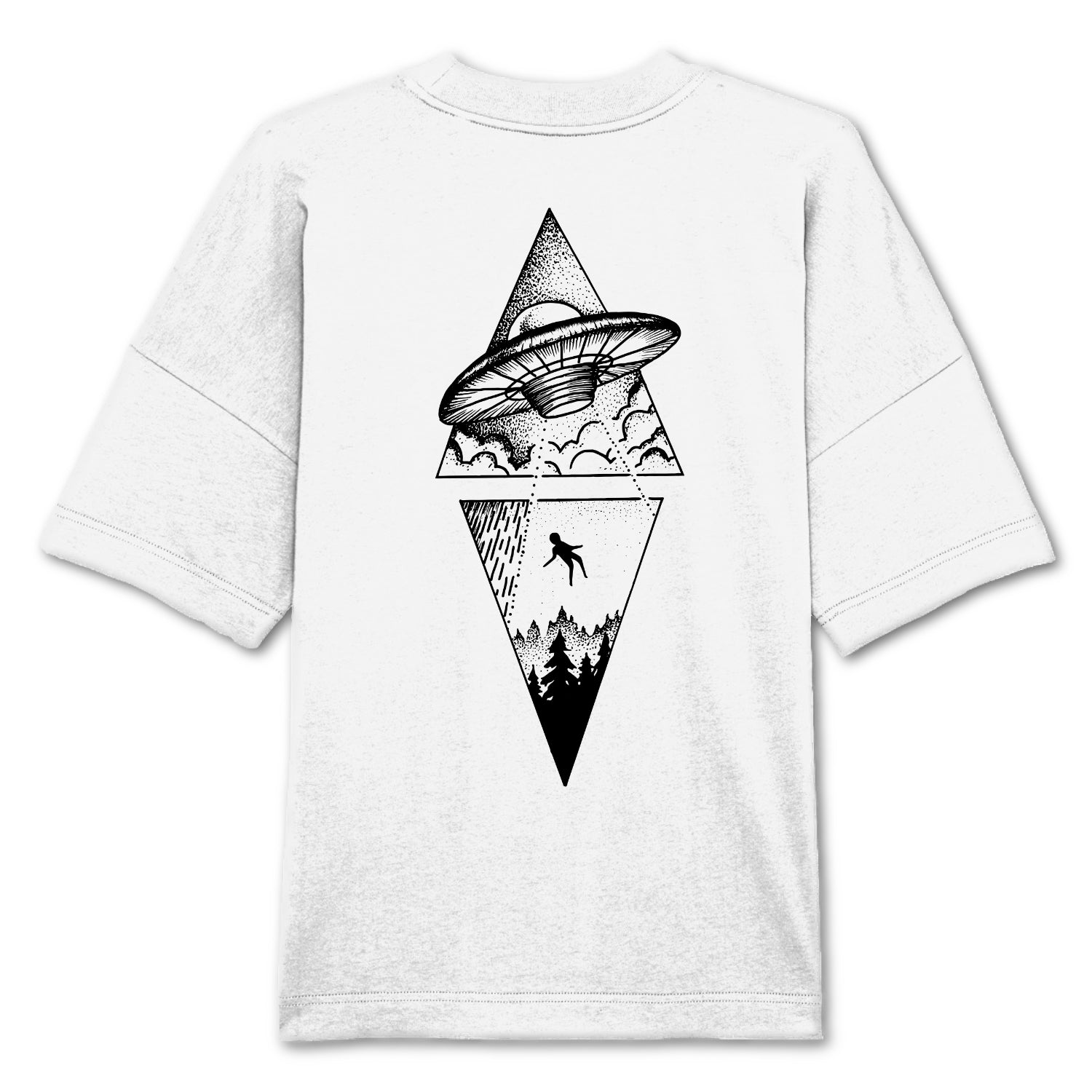 UFO Oversized Backpatch T-Shirt