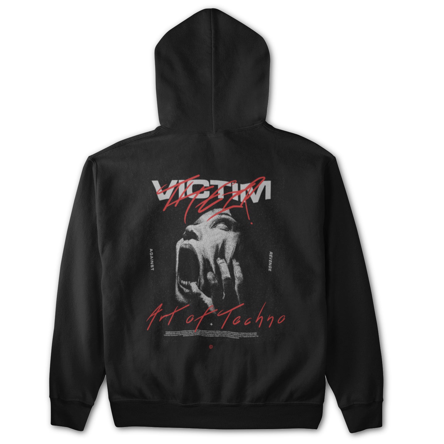 Victim Backpatch Hoodie Unisex