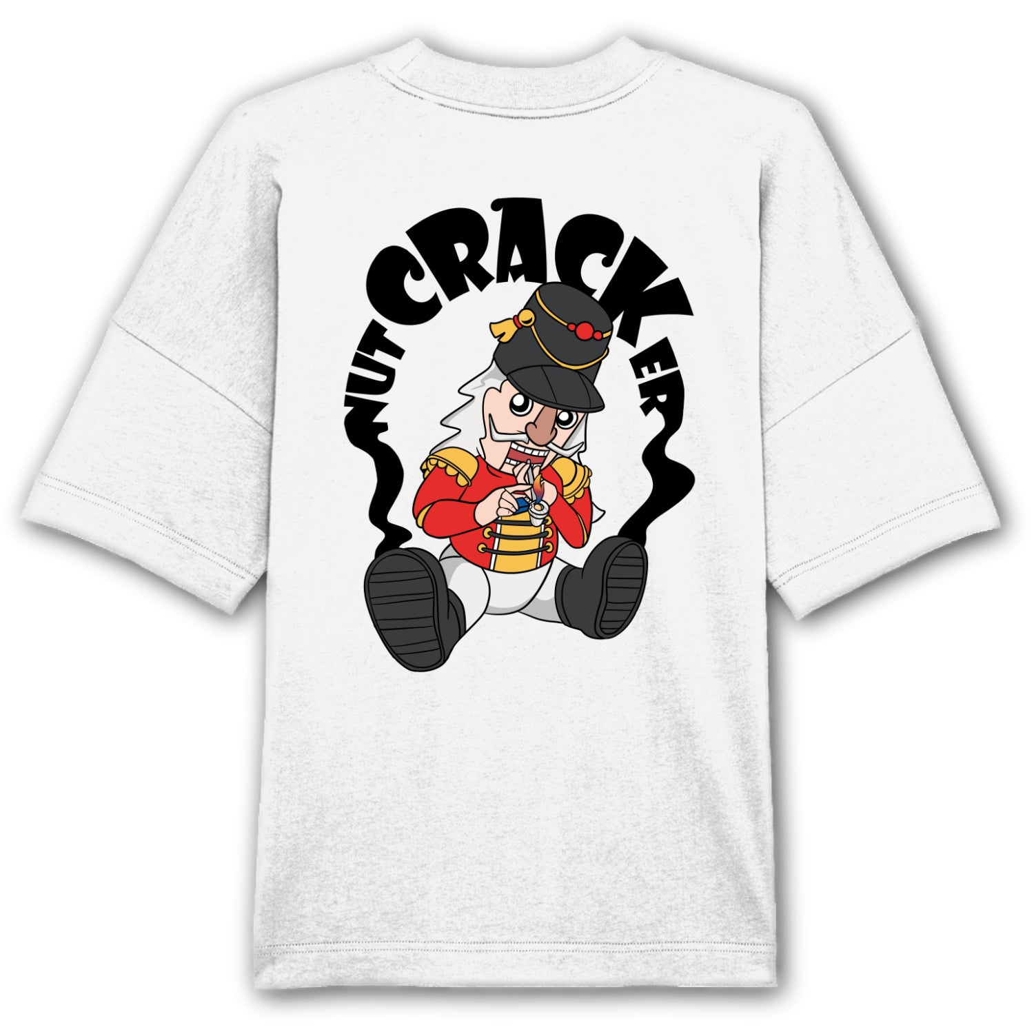 NutCRACKer Oversized Back Patch T-Shirt