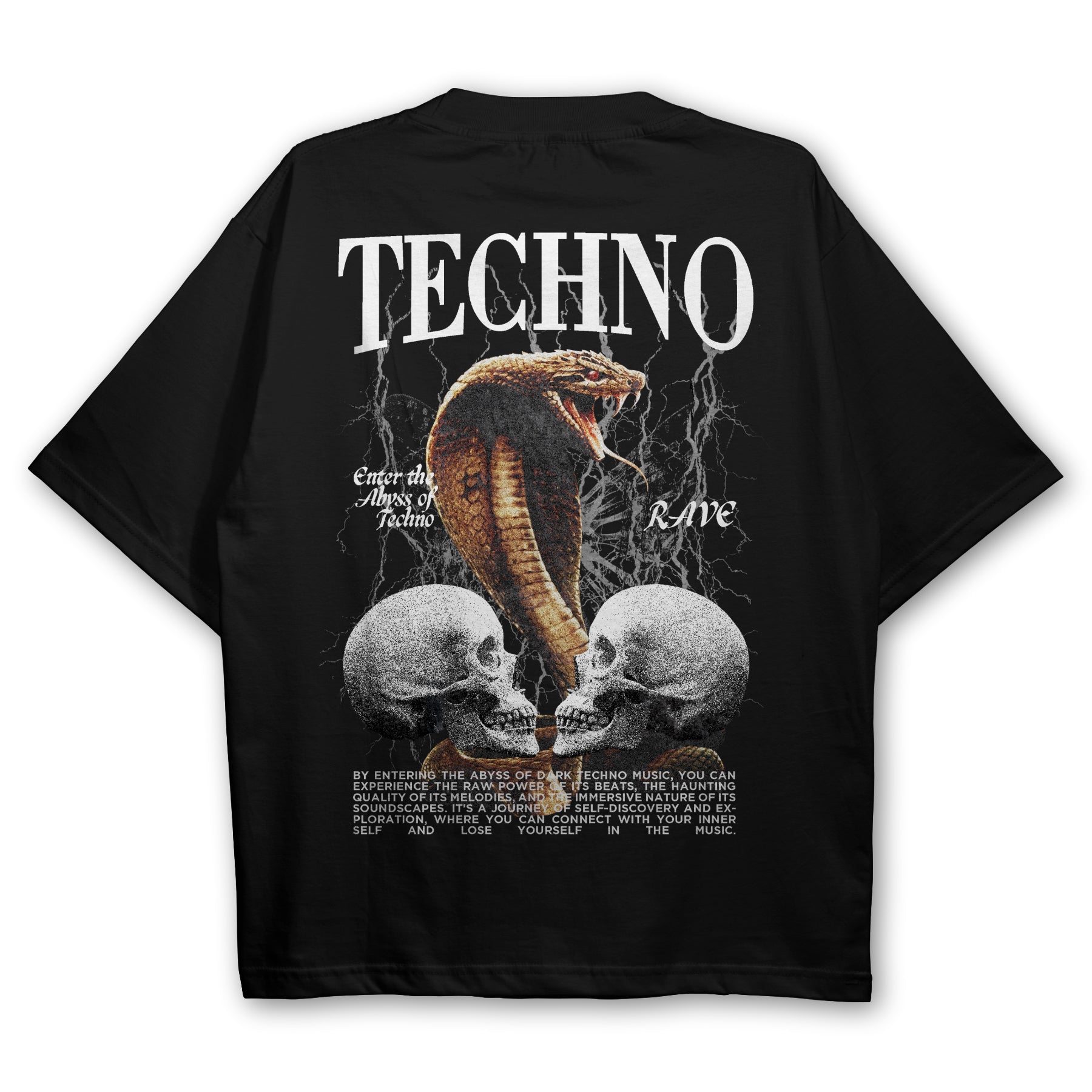 Death Snake Oversized T-Shirt