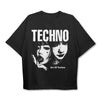 Camiseta extragrande Techno Beauty