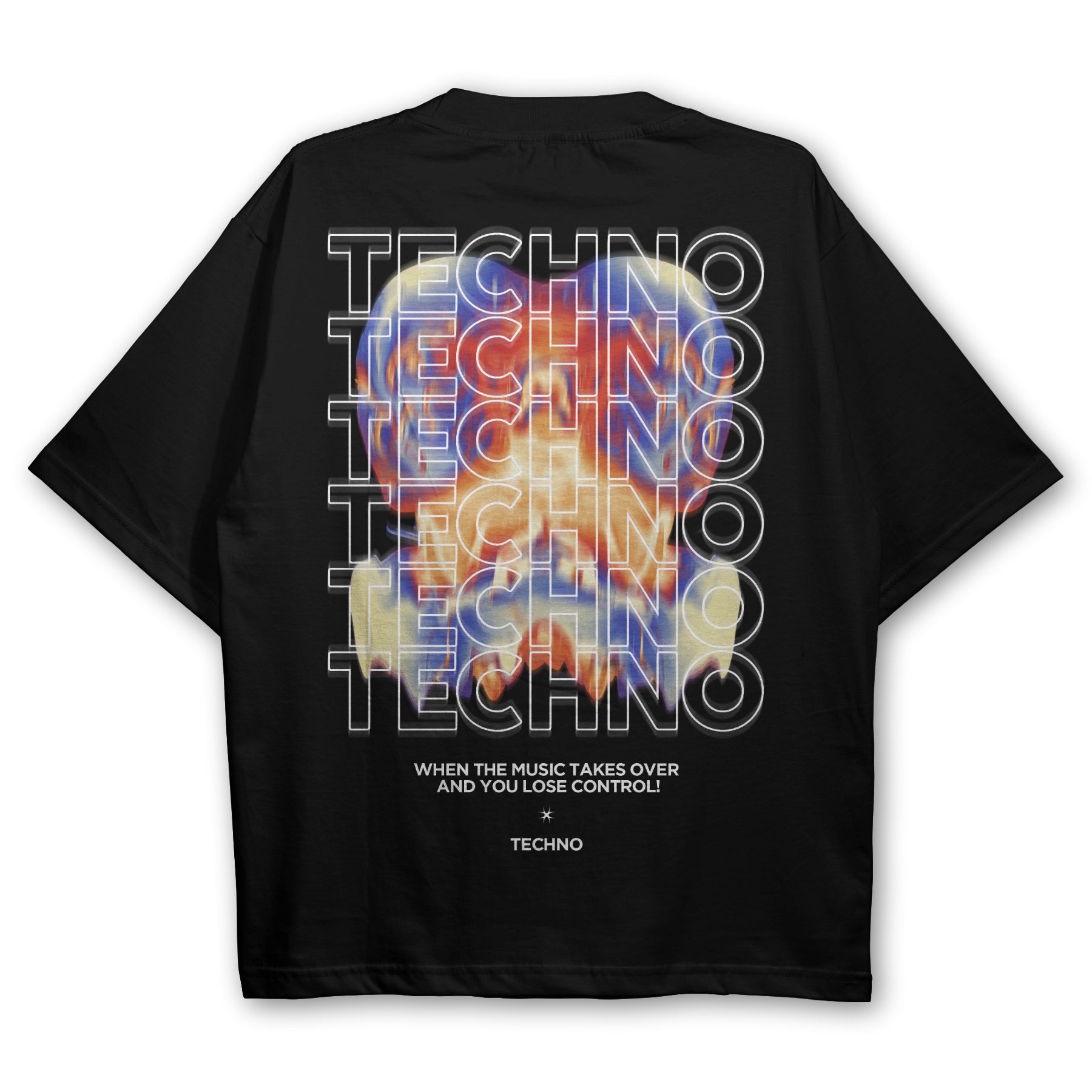 Everyday Techno Oversized T-Shirt