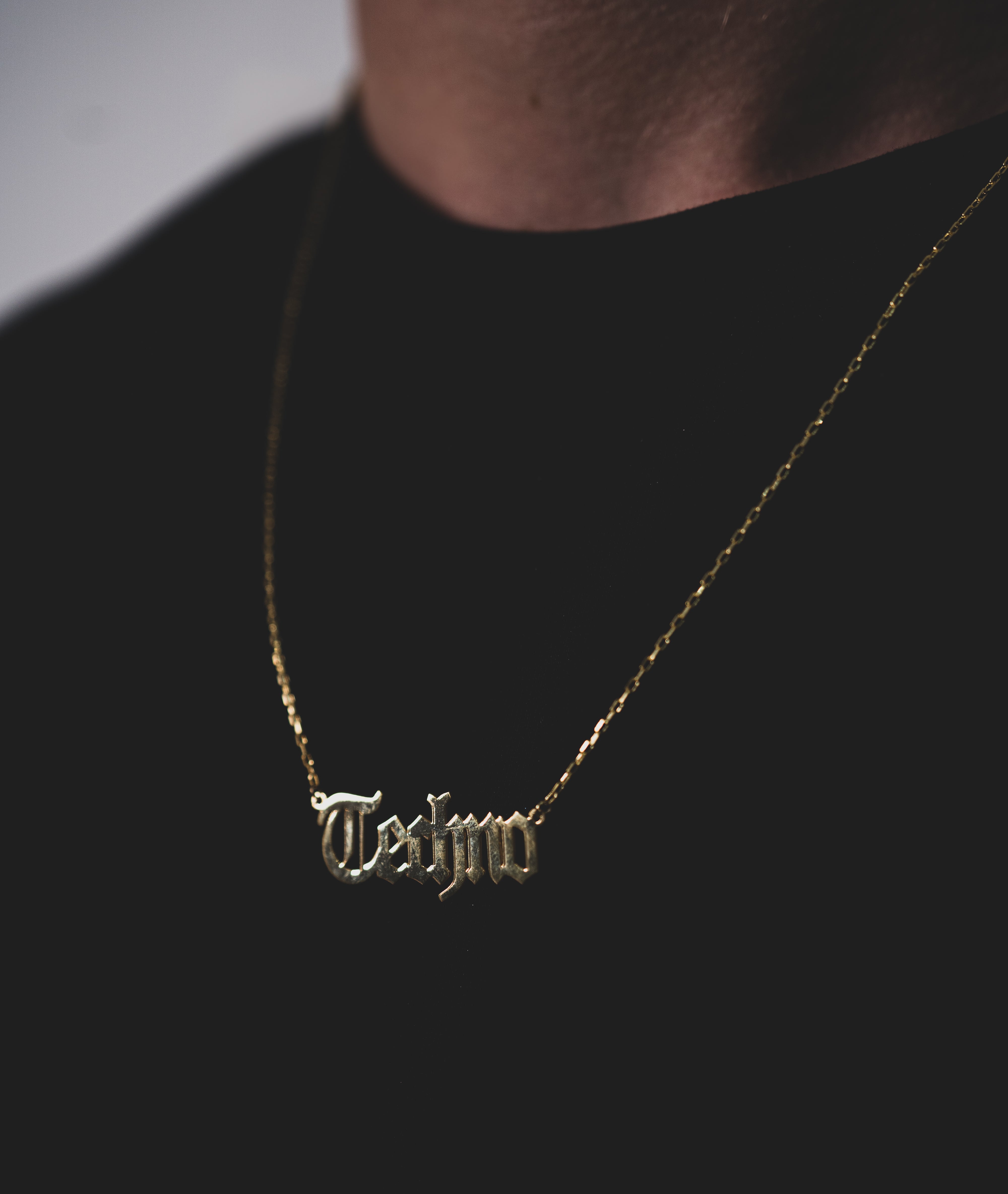 Techno Collier en argent véritable (LIMITÉE)