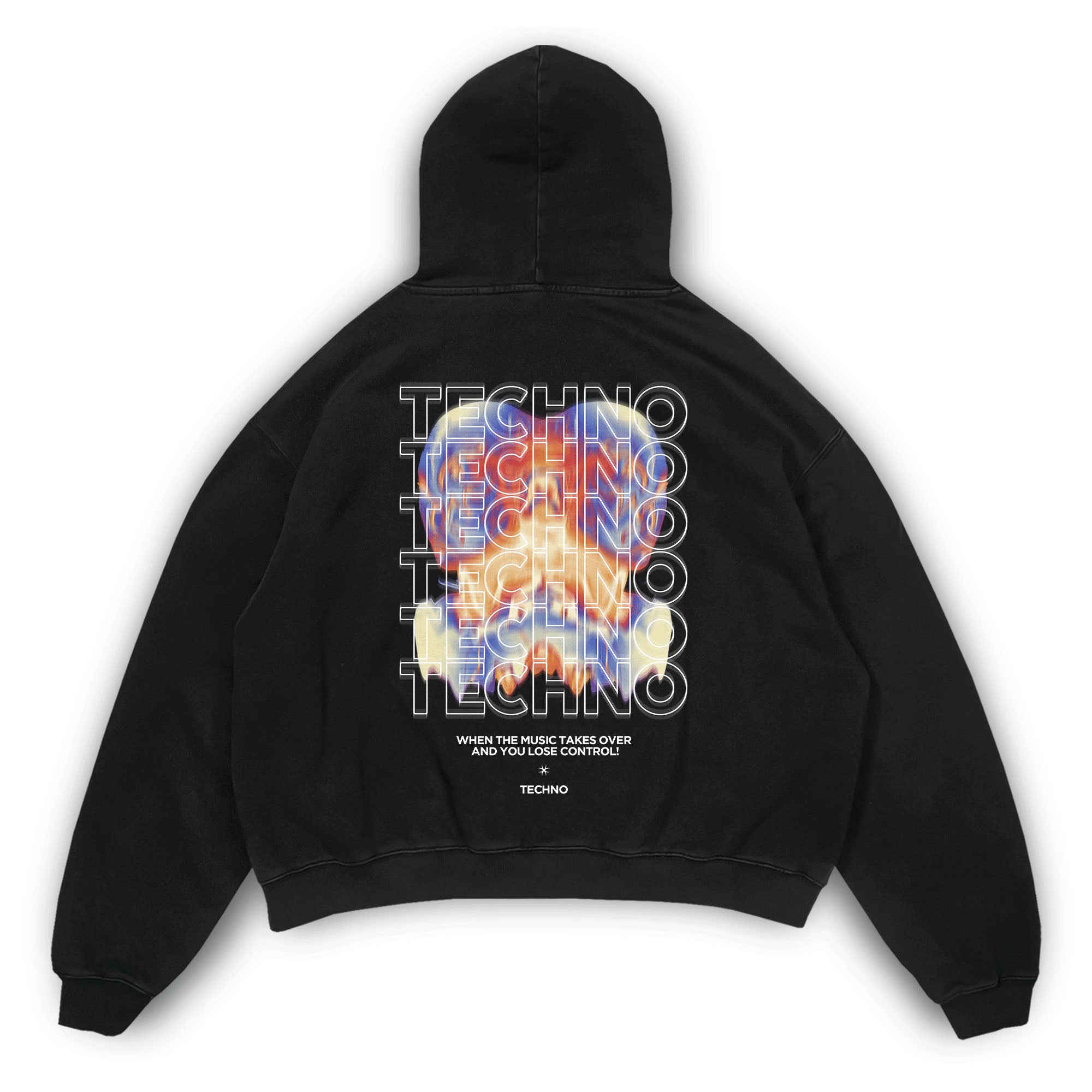 Everyday Techno Oversized Hoodie