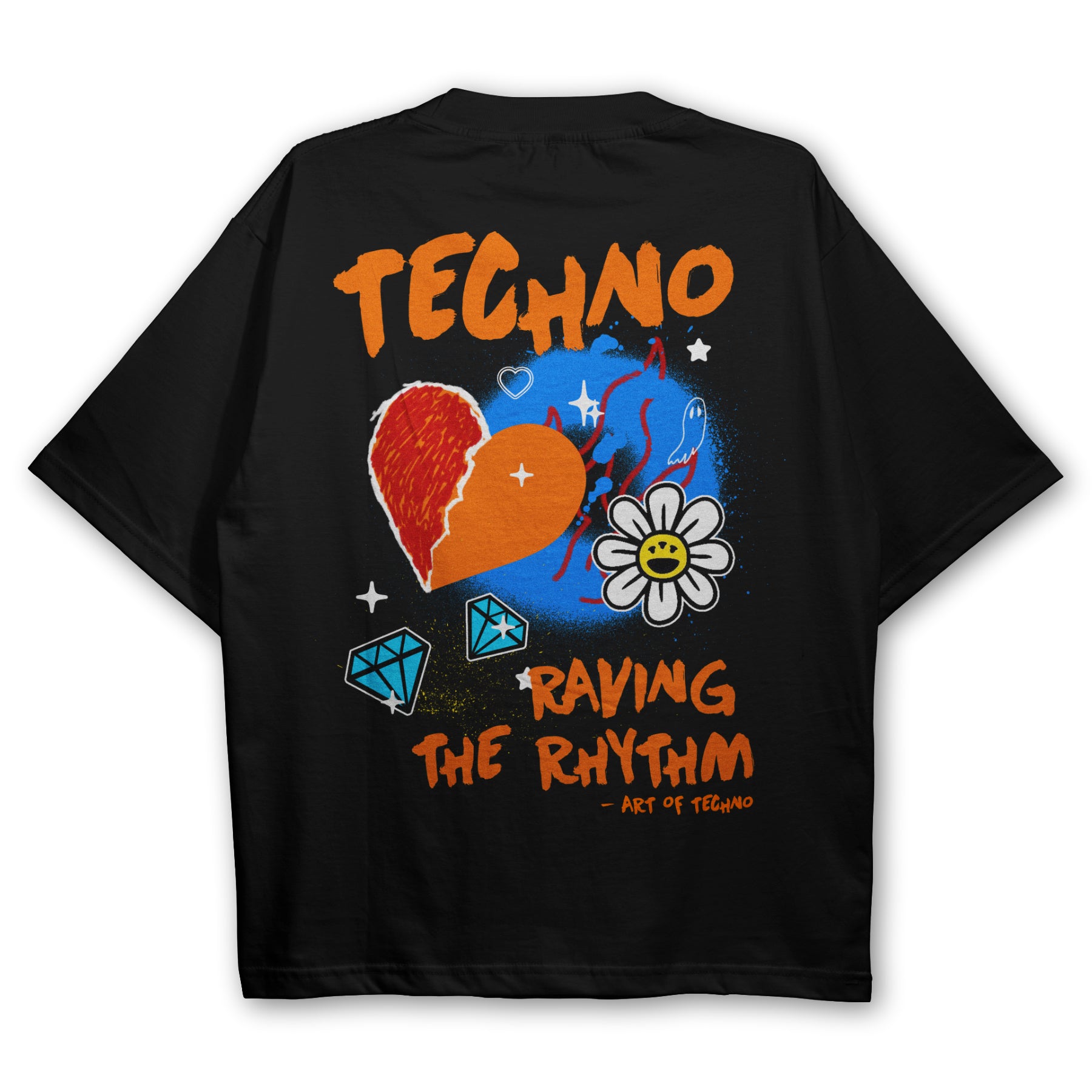 Raving The Rhythm Oversized T-Shirt