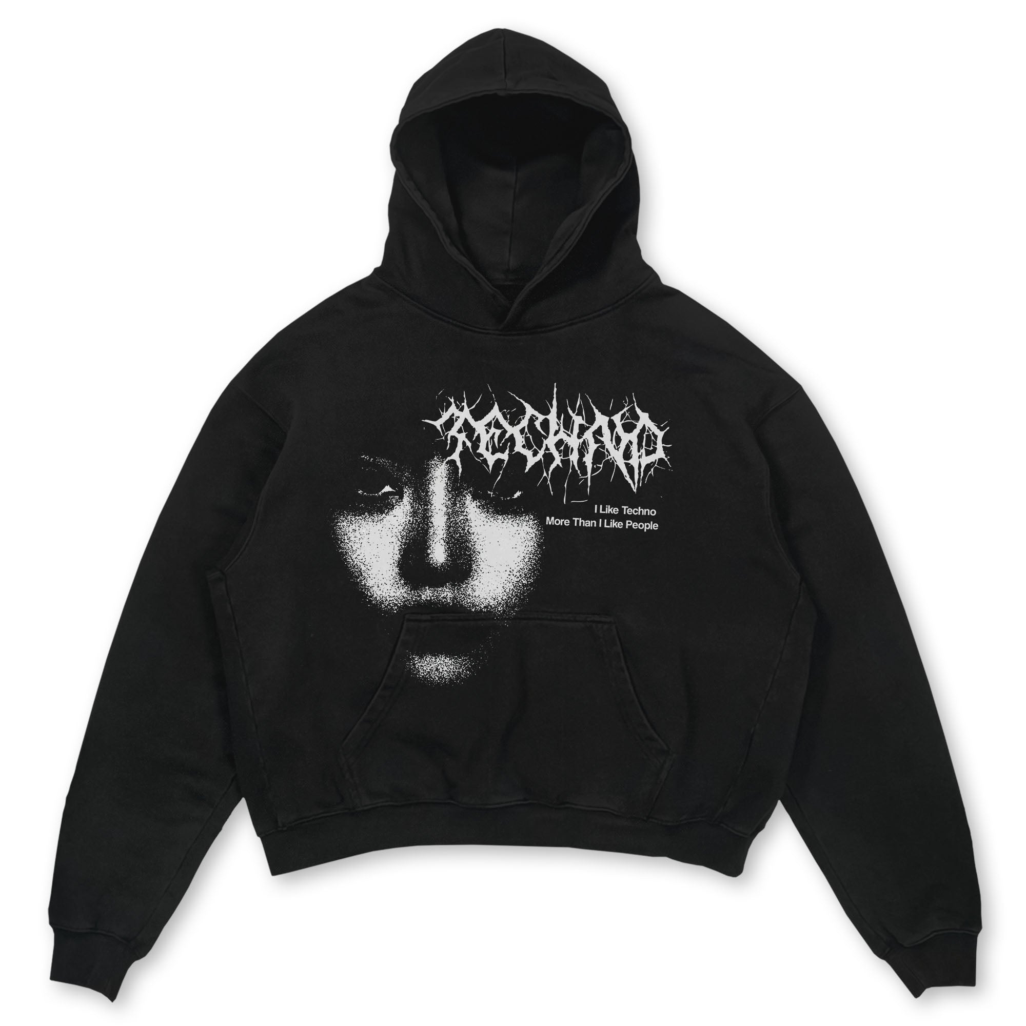 Deep Look Oversized Hoodie Unisex