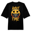 Rave Time Oversized Backpatch T-Shirt Unisex