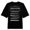 Between The Lines T-shirt oversized backpatch unisexe