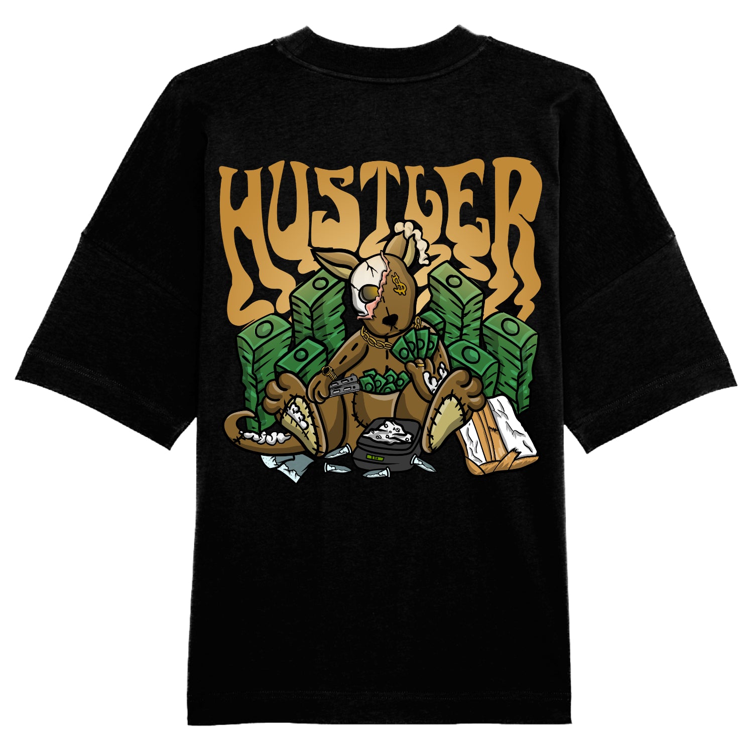 Camiseta extragrande Hustler