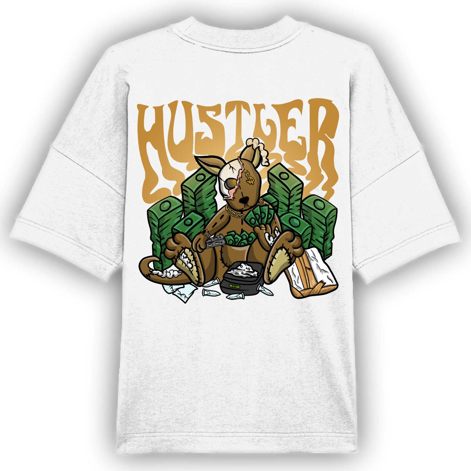 Camiseta extragrande Hustler